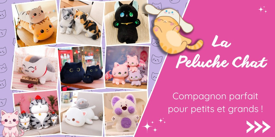 Pourquoi la Peluche Chat est le compagnon parfait pour petits et grands ?