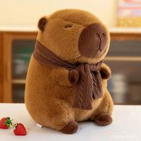 capybara-peluche-echarpe