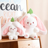 Peluche Lapin - Bunny Buddies Fraise