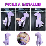 Coussin Ceinture Voiture - Licorne