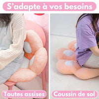 coussin-tapis-peluche-kawaii-patte-de-chat