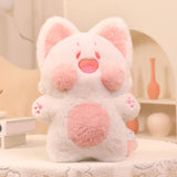 peluche-chat-rose