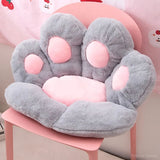 peluche-coussin-patte-de-chat-gris