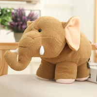 peluche-elephant-mammouth-vintage-marron