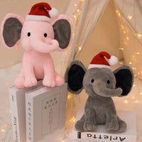 peluche-elephant-noel