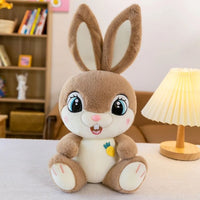 peluche-lapin-marron