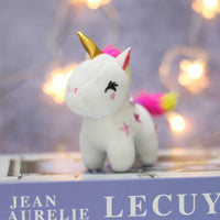 Porte Cle Peluche Licorne