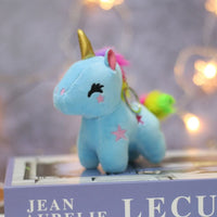 Porte Cle Peluche Licorne